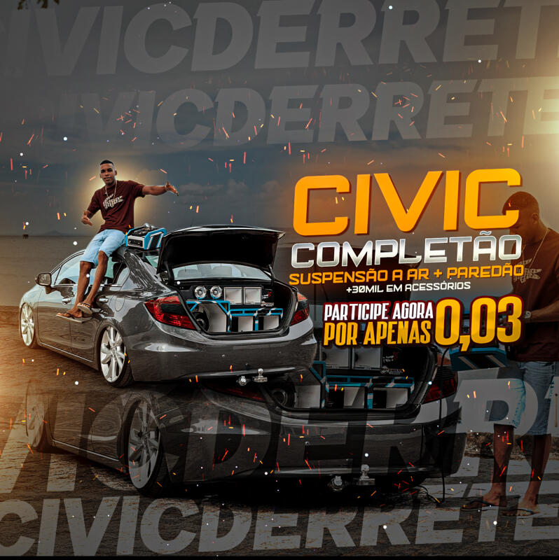 Civic G9 + Susp.Ar + Paredão